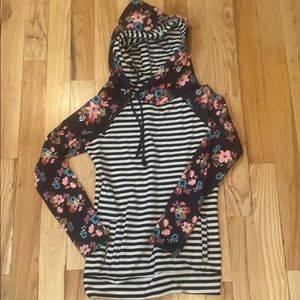 Ampersand Ave double hoodie